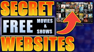 🎬Top 5 Websites to Watch FREE Movies  TV Shows in 2024 🍿 [upl. by Nnylakcaj128]