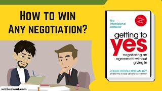 Getting To Yes Animated Summary  How to Win Any Negotiation  Roger Fisher amp William Ury [upl. by Elliven414]