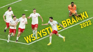 Wszystkie Bramki Reprezentacji Polski w 2022 roku ᴴᴰ [upl. by Nekcerb411]