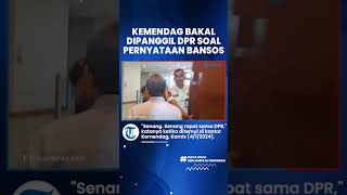 Kemendag Zulkifli Hasan Bakal Dipanggil DPR Buntut Pernyataan Bansos Berasal dari Jokowi [upl. by Imarej]