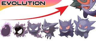 All Pokémon InProgress Evolutions amp Gigantamax Part 5 No 092  108  Max S [upl. by Athene]