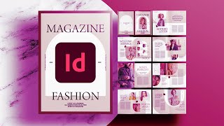 How to Create a Magazine Design in Adobe InDesign [upl. by Nayd247]