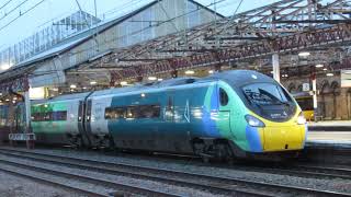 Trains at Derby  Uttoxeter  Stoke on Trent  Crewe  Chester Tamworth  December 23  January 24 [upl. by Blakely]