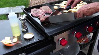 How To Grill on a Flat Top [upl. by Junius975]