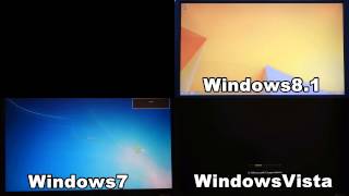 Windows シャットダウン→起動時間比較 [upl. by Llerdnam]