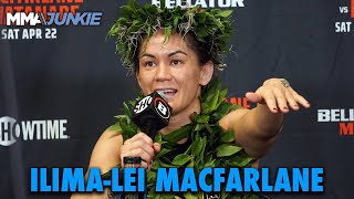 IlimaLei Macfarlane Makes Push for Bellator Womens Flyweight Grand Prix  Bellator 295 [upl. by Enala]