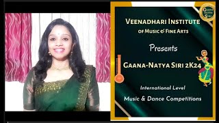 GaanaNatya Siri 2K24  International Level Music Competitions  Devotional Music Juniors  Part 2 [upl. by Lemart678]