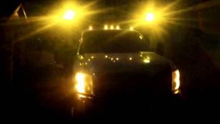 Dump Truck Emergency Lights [upl. by Cale]