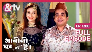 Saxena बना Urdu Teacher  Bhabi Ji Ghar Par Hai Full Ep 1208  30 Jun 2022  andtvchannel [upl. by Nolham]