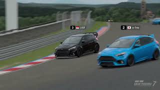 GT7  Daily Races  Race A  Sardegna  Road Track  B  Ford Focus RS ’18 [upl. by Mathian]