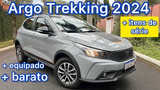 FIAT ARGO TREKKING 13 automático 2024 10 mil mais barato que o Fiat Pulse mas VALE A PENA [upl. by Carlton71]