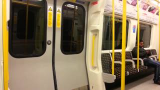 Hammersmith amp City Line S7 Stock 21301 From Bow Road to Stepney Green [upl. by Felicia]