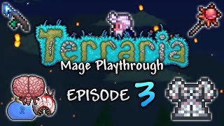 FIRST Major Tests as a Terraria Mage  Terraria 144 Mage PlaythroughGuide Ep3 [upl. by Nylanna]