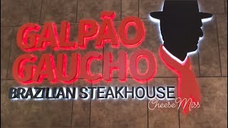 First time trying the Galpao Gaucho Brazilian Steakhouse [upl. by Osicran]