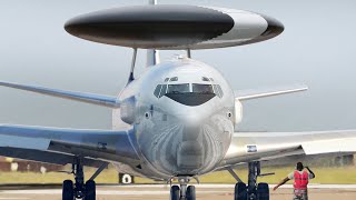 US 300 Million Weird Radar Plane Takes Off For Secret Mission [upl. by Minne]