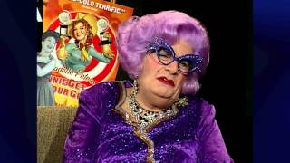 Theater Talk Dame Edna Everage Becky Mode and Mark Setlock [upl. by Isidora]