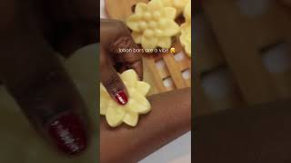 Have You Tried Making Natural Lotion Bars diyskincare bodybutters shorts [upl. by Magnolia]