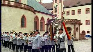 Heeresmusikkorps 12  Regimentsgruss amp Bilder aus Würzburg 2001 [upl. by Kirsch]