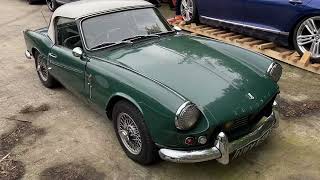 1965 Triumph Spitfire 4 Mk2 [upl. by Suiradel727]