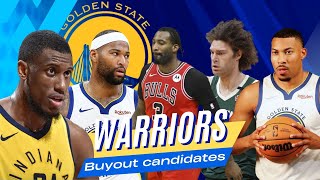 Five Warriors buyout candidates na makakatulong para sa kanilang playoff push  Bigman ang kailangan [upl. by Hoang]