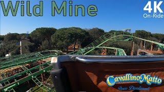 Wild Mine  4K OnRide  Cavallino Matto  LampT Systems Wild Mouse  POV [upl. by Ahsilad]