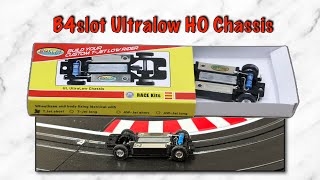 UltraLow HO Slot Car Chassis from B4Slot [upl. by Cartwell]