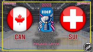 KANADA  SCHWEIZ 🏆 Finale ★ 2023 IIHF Ice Hockey World Championship [upl. by Mareah208]