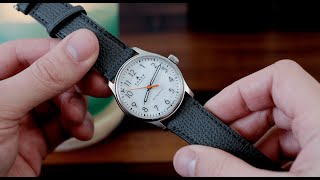 Farer Resolute Three Hands 36mm  WatchReviewBlogcom [upl. by Noxid171]