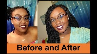 Tutorial Marley Twist Over Locs Fast And easy [upl. by Natanoy216]