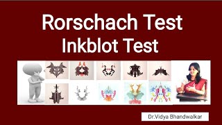 Rorschach Inkblots Test Personality assessment [upl. by Cullin]