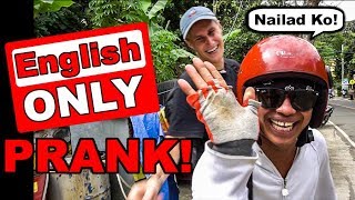 ENGLISH ONLY PRANK in CEBU PHILIPPINES  Budots Dance [upl. by Wehhtam]