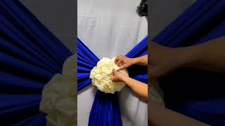 DIY BACKDROP DESIGN IDEAS FOR WEDDING OR DEBUT backdropdesign [upl. by Bruni]