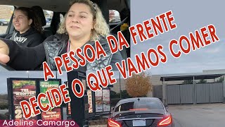 PEDINDO TUDO QUE A PESSOA DA FRENTE PEDIU NO DRIVE THRU [upl. by Emelda]