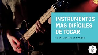 Instrumentos musicales más difíciles de tocar [upl. by Arodoeht]