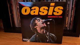 Oasis  Knebworth 1996 LP Unboxing [upl. by Kenay]