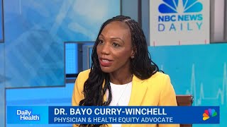 Dr Bayo Returns to NBC to Discuss Hypertension Treatment for Black Patients [upl. by Nosrac]