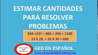 Estimar cantidades para resolver problemas [upl. by Lliw154]