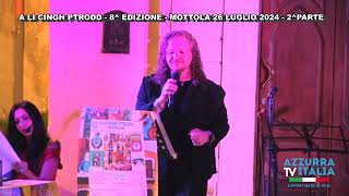 MINA PANARO  ALLE CING PTROD  MOTTOLA 26072024  2 PARTE [upl. by Curran]