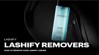 How to Remove your Gossamers  Lashify [upl. by Wiggins]