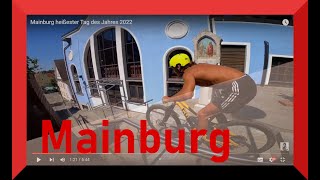 Mainburg heißester Tag des Jahres 2022 [upl. by Alimak]