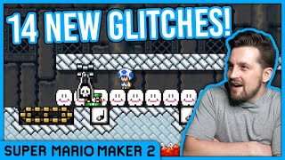 14 New Glitches In Super Mario Maker 2 [upl. by Naresh]