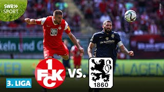 3 Liga 1 FC Kaiserslautern  1860 München das komplette Spiel  SWR Sport [upl. by Bastian]