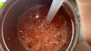 Make a frozen strawberry limeade with me [upl. by Neelyad]