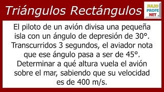 Problema 4 de TRIGONOMETRÍA EN TRIÁNGULOS RECTÁNGULOS [upl. by Fenton]