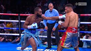 Jaron Ennis vs Thomas Dulorme FULL FIGHT recap [upl. by Gentilis703]