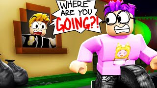 Can We SNEAK OUT In ROBLOX Roblox SNEAK OUT TO YOUR FRIENDS HOUSE All Endings [upl. by Toft]