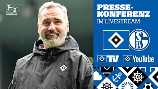 RELIVE PRESSEKONFERENZ MIT TIM WALTER I 1 Spieltag I HSV vs FC Schalke 04 [upl. by Eliades]