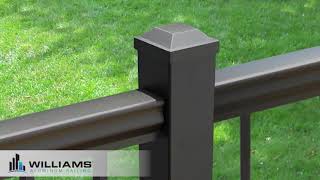 THE FASTEST AND EASIEST ALUMINUM RAILING SYSTEM [upl. by Roley50]