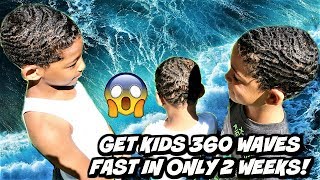 HOW TO GET WAVES FAST MY KIDS 360 WAVE UPDATE 2 WEEKS WOLFING UNBELIEVABLE PROGRESS [upl. by Oneida]