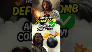 Jesus VS Nuclear Bomb CHOOSE CORRECTLY jesus [upl. by Enyrehtak]